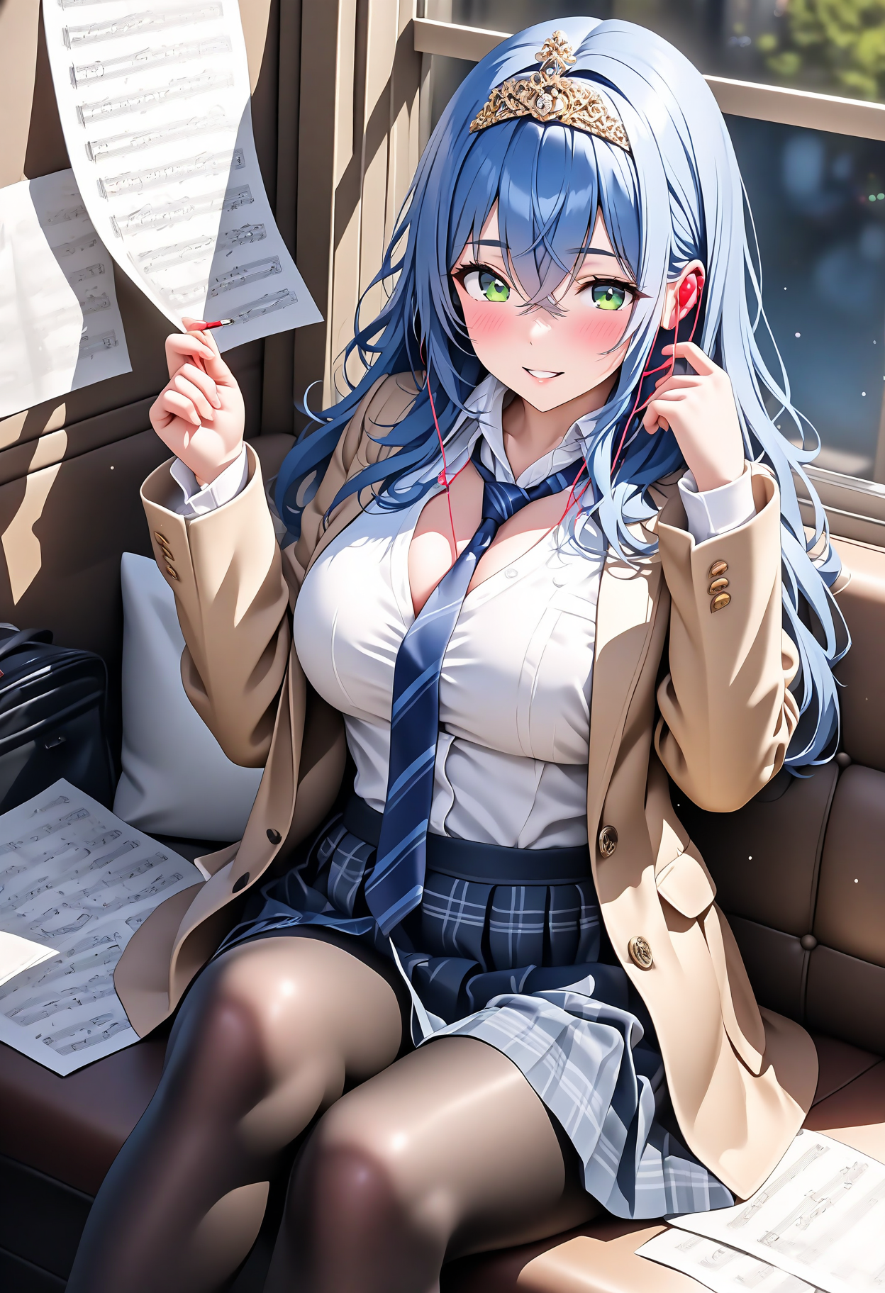 音楽（うちの子達）,黑丝JK，美少女,性感黑色，黑丝美腿みなとちゃん,さくなちゃん,ひなちゃん,二次元，壁纸，霊媒師れいちゃん,霊媒師れなちゃん,しおんちゃん,アニス姫,シルヴィー,なるみちゃん【洋葱壁纸库】-洋葱分享库