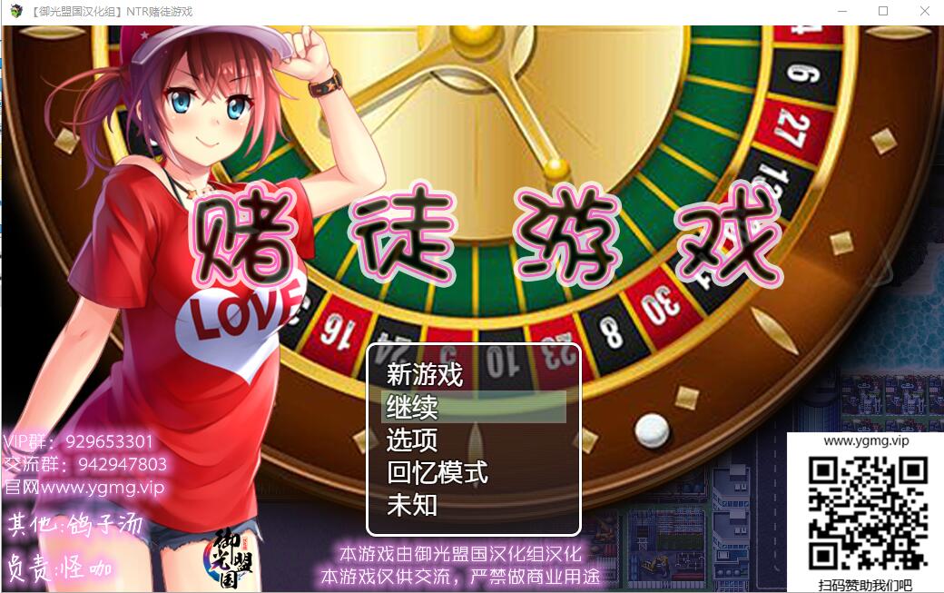 [RPG/汉化]NTR赌徒游戏：以女友做赌注 PC+安卓汉化版 [多空/2.4G/微云直连]-第1张-游戏-卡趣资源网