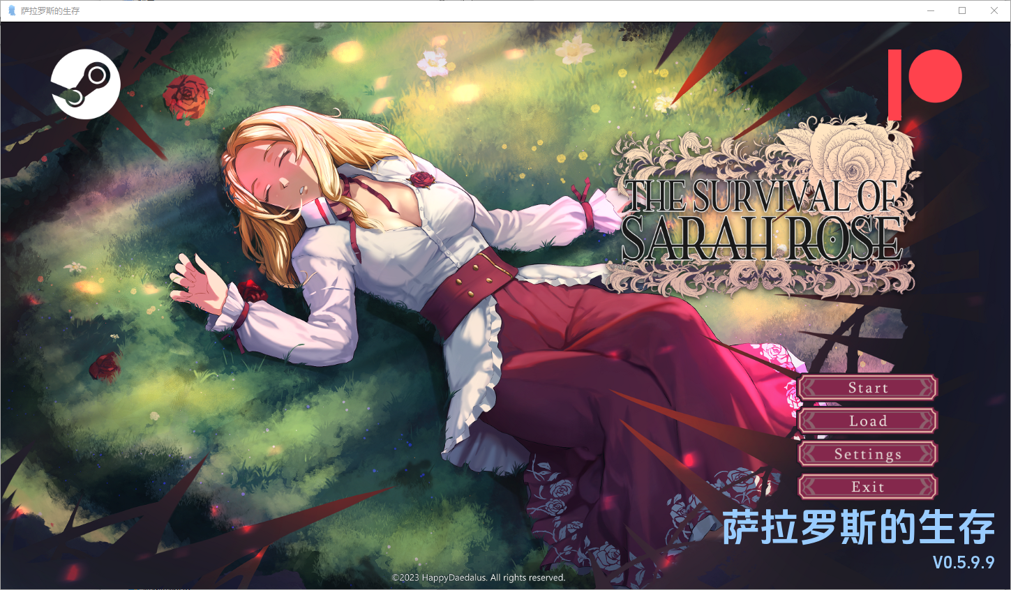 更新[欧美SLG/动态] 莎拉罗斯的生存 The Survival of Sarah Rose v0.5.9.9 汉化版 [PC+安卓-2.80G]