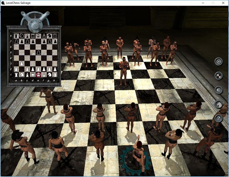 【SLG/3D】 3DH版成人国际象棋 LoveChess Salvage 【450M】