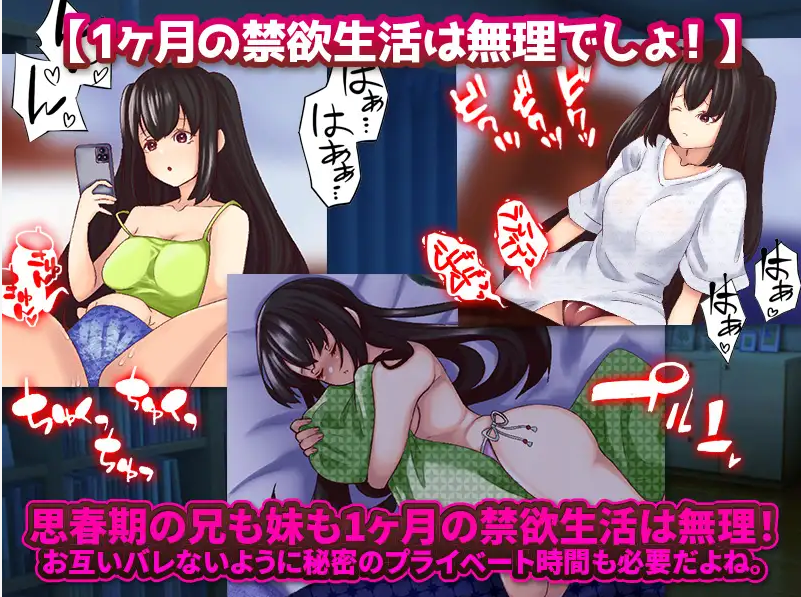 [RPG/汉化] 青春期妹妹一个月的同屋生活 妹と1ヶ月の相部屋生活云翻汉化版 [多空/1G/微云直连]-第5张-游戏-哥特动漫王国-哥特萝莉社
